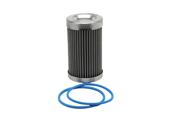 Fuelab 6 Micron Micro-Fiberglass Replacement Element - 3in w/2 O-Rings & Instructions