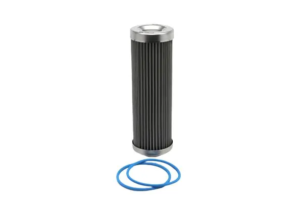 Fuelab 6 Micron Micro-Fiberglass Replacement Element - 5in w/2 O-Rings & Instructions