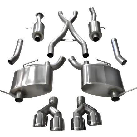 CORSA Jeep Grand Cherokee Summit 5.7L Sport Exhaust 2014-2021 Polished