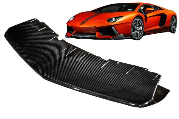Lamborghini Aventador Carbon Fiber Front Bumper Splitter