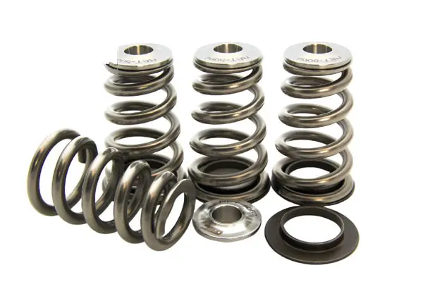GSC P-D Mitsubishi 4B11T High Pressure Single Conical Valve Spring and Ti Retainer Kit