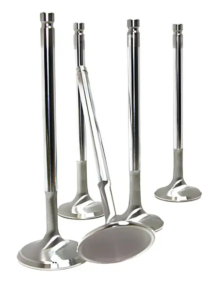 GSC P-D Subaru EJ207/EJ257 Chrome Polished Super Alloy Exhaust Valve - 33mm Head (+1mm) - Set of 50
