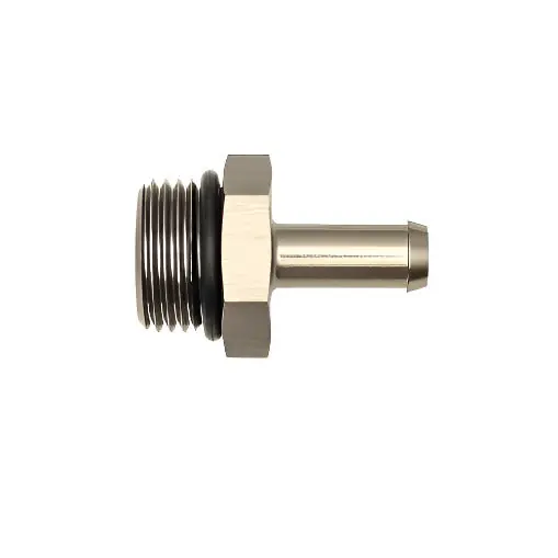 DeatschWerks 8AN ORB Male To 5/16in. Male Barb Fitting (Incl. O-Ring)