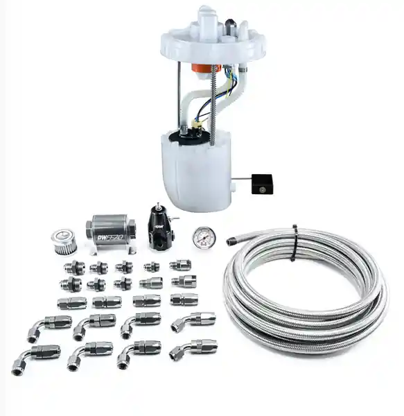 DeatschWerks 12-15 Honda Civic Si/13-15 Acura ILX DW400 Pump Module & Return Kit w/CPE Fuel Lines