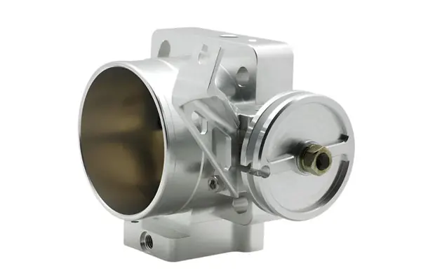 BLOX Racing 72mm Billet Throttle Body - Anodized Silver