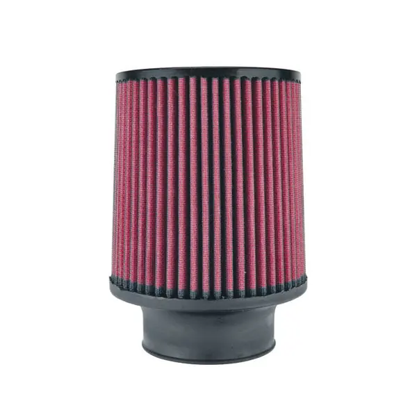 Injen High Performance Air Filter - 3 1/2 Black Oiled Filter 6 Base / 6 7/8 Tall / 5 1/2 Top