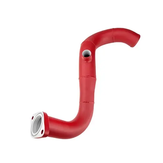 Turbo XS FMIC for 15-16 Subaru WRX - Wrinkle Red Pipes