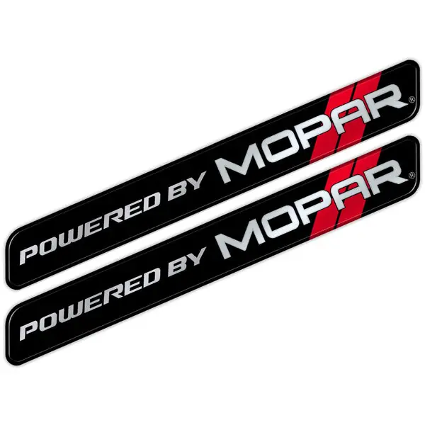 Powered By Mopar Half Cover Inlay