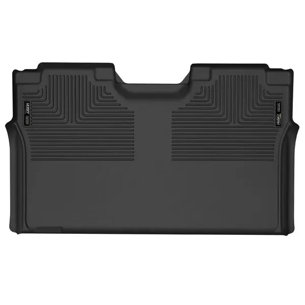 Husky Liners 15-23 Ford F-150 SuperCrew Cab WeatherBeater Black 2nd Seat Floor Liner