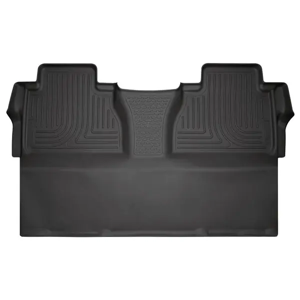 Husky Liners 14-15 Toyota Tundra CrewMax Cab Pickup Weatherbeater Black 2nd Seat Floor Liners