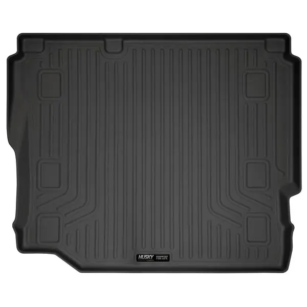 Husky Liners 19-24 Jeep Wrangler JLU WeatherBeater Black Rear Cargo Liner