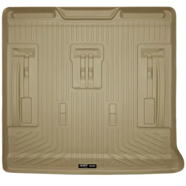 Husky Liners 07-13 GM Escalade/Suburban/Yukon WeatherBeater Tan Rear Cargo Liners