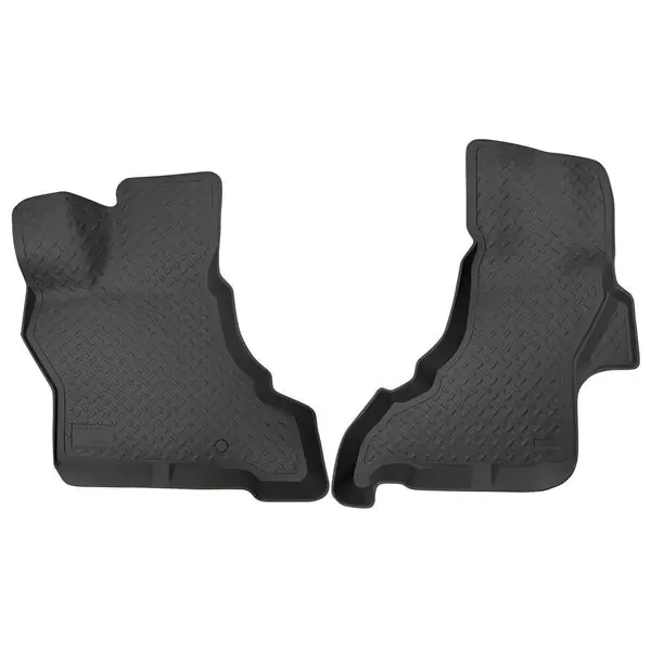 Husky Liners 97-12 Chevrolet Econoline Full Size Classic Style Black Floor Liners