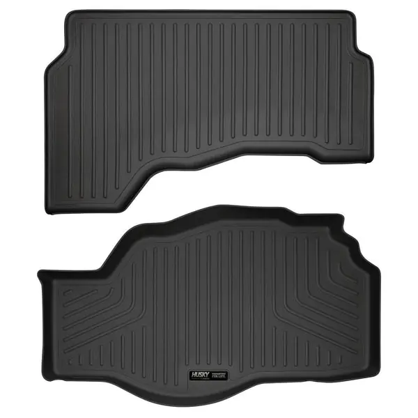 Husky Liners 2013-2016 Ford Fusion S Hybrid /SE Hybrid WeatherBeater Black Trunk Liner