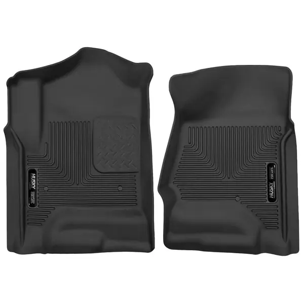 Husky Liners 14 Chevrolet Silverado 1500 / GMC Sierra 1500 X-Act Contour Black Front Floor Liners