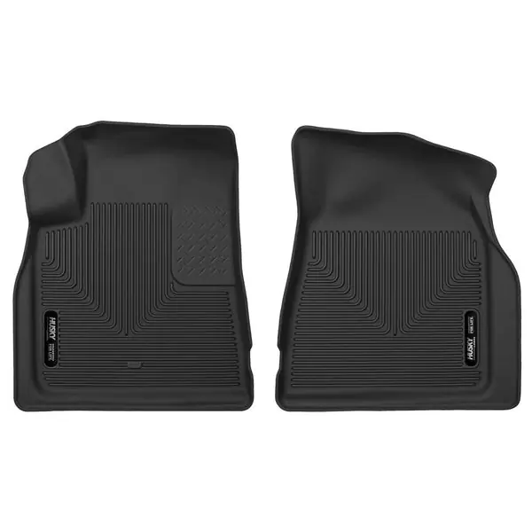 Husky Liners 08-15 Buick Enclave / 07-15 GMC Acadia X-Act Contour Black Front Seat Floor Liners