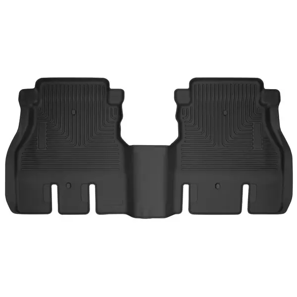 Husky Liners 19-24 JLU Jeep Wrangler 4 Door X-Act Contour Black Floor Liners (2nd Seat)