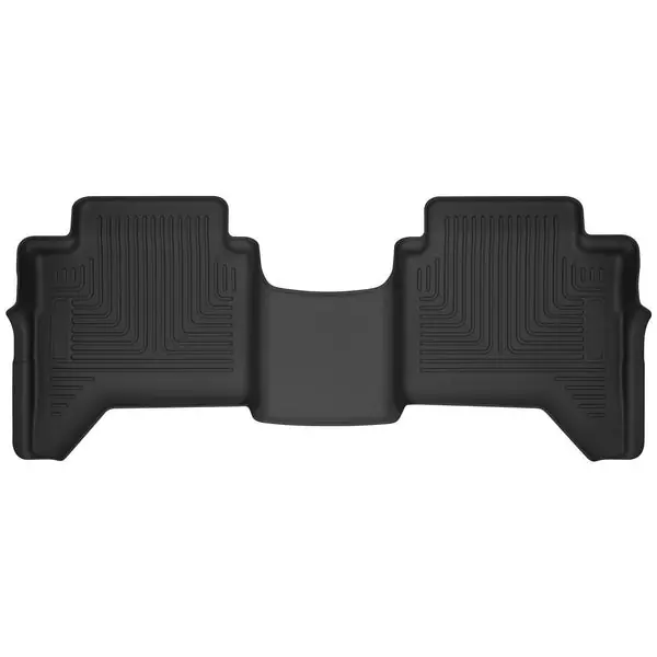 Husky Liners 2019 Ford Ranger SuperCrew Cab X-Act Contour Black Floor Liners (2nd Row)