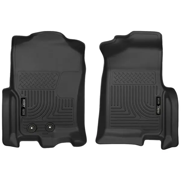 Husky Liners 11-17 Ford Expedition X-Act Contour Front Black Floor Liners