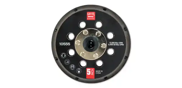 Griots Garage 5in Vented Orbital Backing Plate (G9)