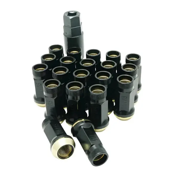 Wheel Mate Muteki SR45R Lug Nut Kit 12x1.25 - Black
