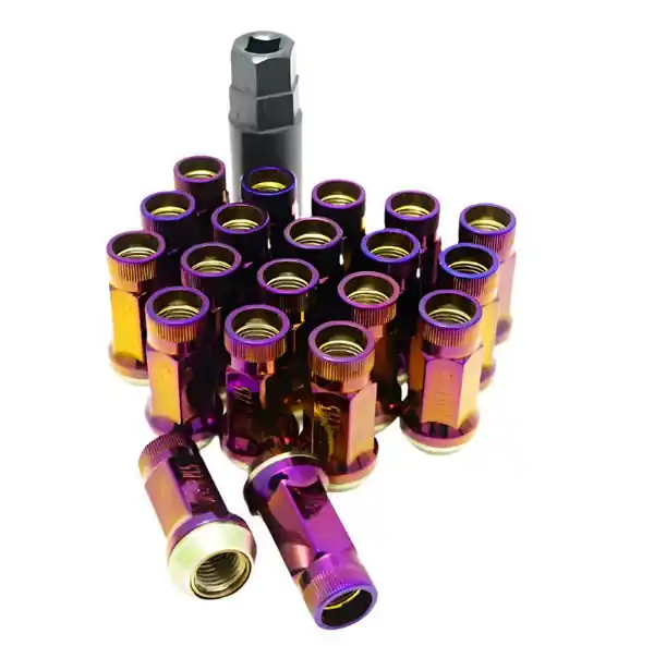 Wheel Mate Muteki SR45R Lug Nut Kit 12x1.25 - Burned Titan
