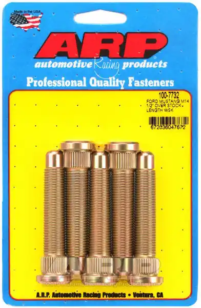 ARP Wheel Stud Kit for Ford Mustang 2015 1/2in Over Stock Length