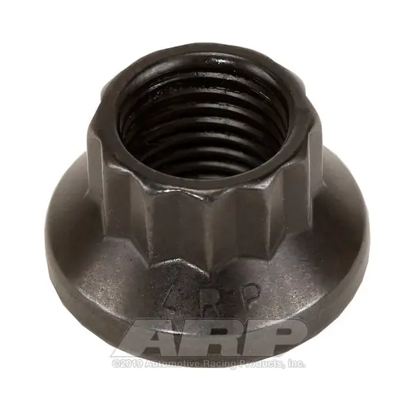 ARP 7/16in 8740 Black Oxide 12-pt Nut Kit