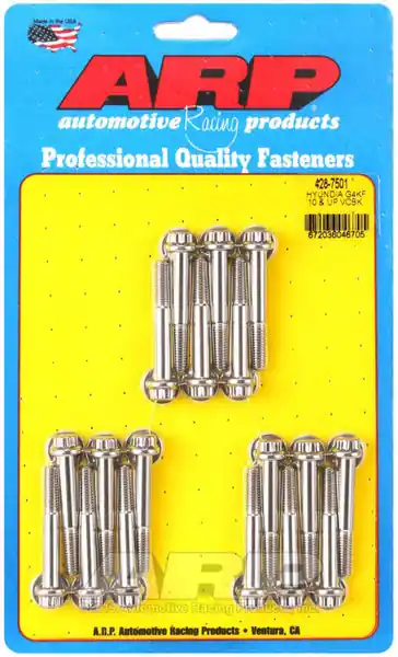 ARP Valve Cover Stud Kit for Hyundai G4KF 2.0L Stainless - 12-Pt Head