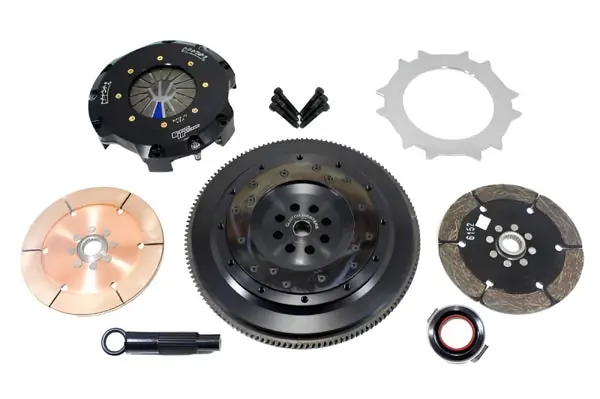 Clutch Masters 17-18 Honda Civic 1.5L Turbo (EX/Si) Race/Street Twin-Disc Clutch Kit w/Alum Flywheel