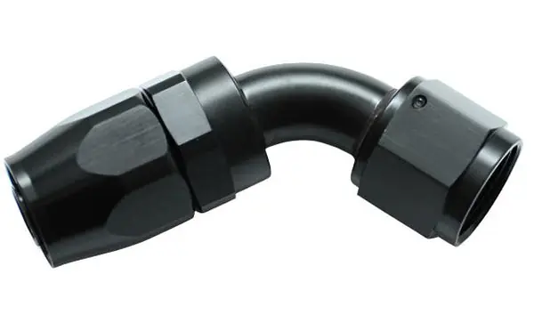 Vibrant -6AN 60 Degree Elbow Hose End Fitting
