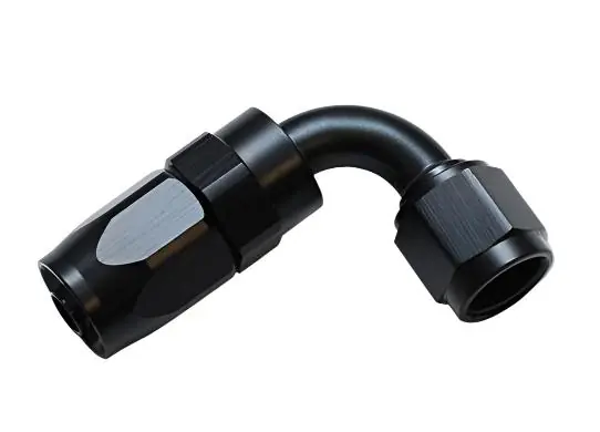 Vibrant -6AN 90 Degree Elbow Hose End Fitting