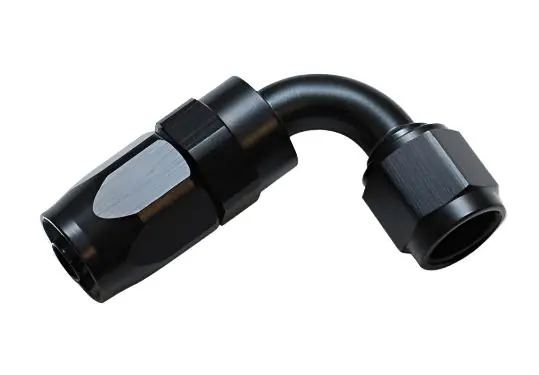 Vibrant -10AN 90 Degree Elbow Hose End Fitting