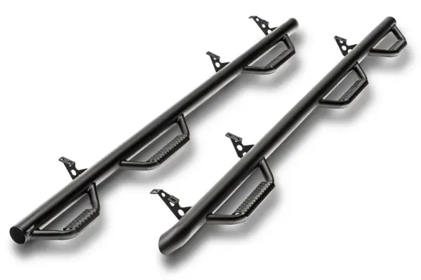 N-Fab Nerf Step 10-17 Dodge Ram 1500 Crew Cab 6.4ft Bed - Tex. Black - Bed Access - 3in