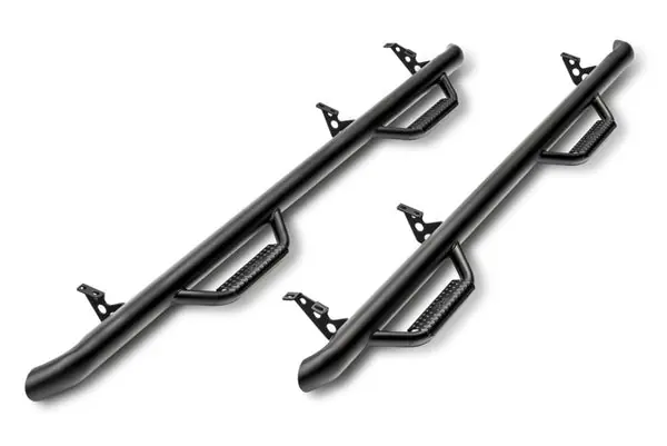 N-Fab Nerf Step 95-14 Ford E-350 Van 3-Step Van 3 Door - Tex. Black - W2W - 3in