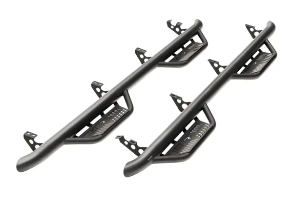 N-Fab Podium LG 2019 Chevy/GMC 1500 Crew Cab - Cab Length - Tex. Black - 3in