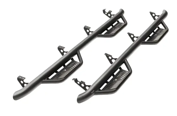 N-Fab Podium LG 19-21 Ram 1500 (New Body Style) SRW Quad Cab Length - Tex. Black