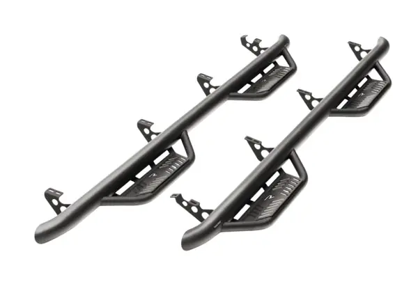 N-Fab Podium LG 07-17 Toyota Tundra CrewMax - Tex. Black - 3in