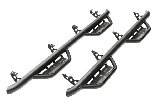 N-Fab Podium LG 16-17 Toyota Tacoma Double Cab - Tex. Black - 3in