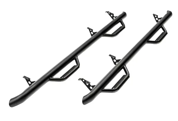N-Fab Nerf Step 2019 Jeep Wrangler JT 4DR Truck Full Length - Tex. Black - 3in