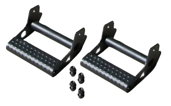 N-Fab RKR Universal Detachable Step - Pair - Tex. Black