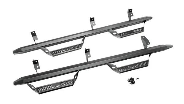 N-Fab Predator Pro Step System 2021 Ford Bronco 4 Door - Tex. Black