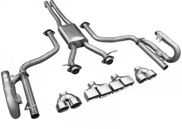 Mach XV-CH Cat Back Dual Exhaust Kit 2015-2022 Dodge Challenger SXT V6