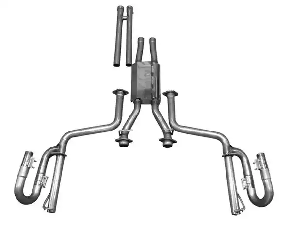 MACH-SXT-LM Cat Back Exhaust System 2011-2014 Dodge Charger V6