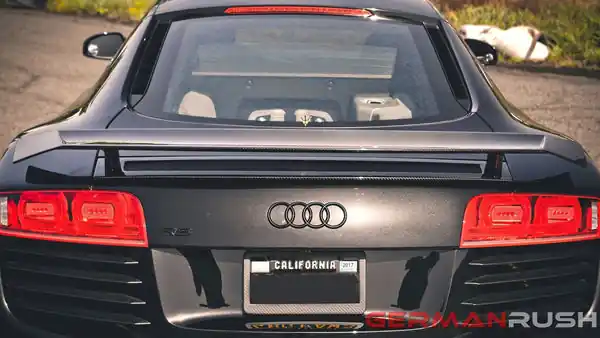 Audi R8 Carbon Fiber Rear Wing Gen2 Hi-Style
