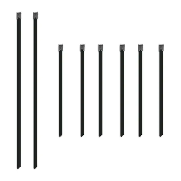 Mishimoto Set of Six 6in & Two 14in Stainless Steel Locking Ties