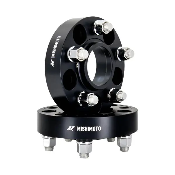 Mishimoto Wheel Spacers - 5X114.3 / 70.5 / 35 / M14 - Black