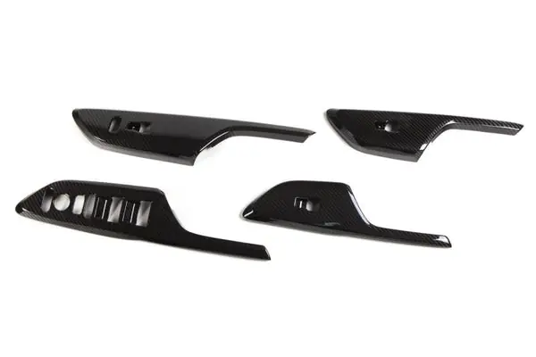 Revel GT Dry Carbon Window Switch Panels (FL/FR/RL/RR) 16-18 Honda Civic - 4 Pieces