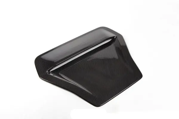 Revel GT Dry Carbon Engine Hood Scoop Cover 17-18 Honda Civic Type-R - 1 Piece