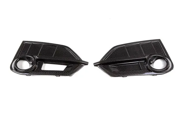Revel GT Dry Carbon Front Fog Light Covers (Left & Right) 17-18 Honda Civic Type-R - 2 Pieces